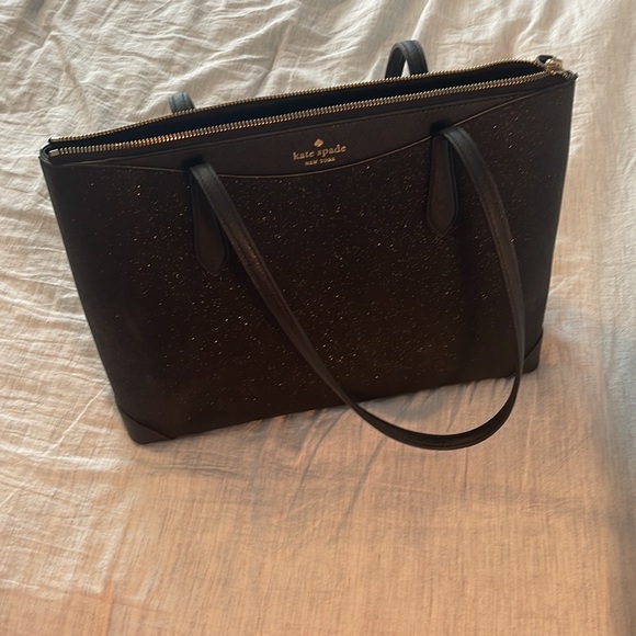 Black glitter Kate Spade Bag - Picture 3 of 6
